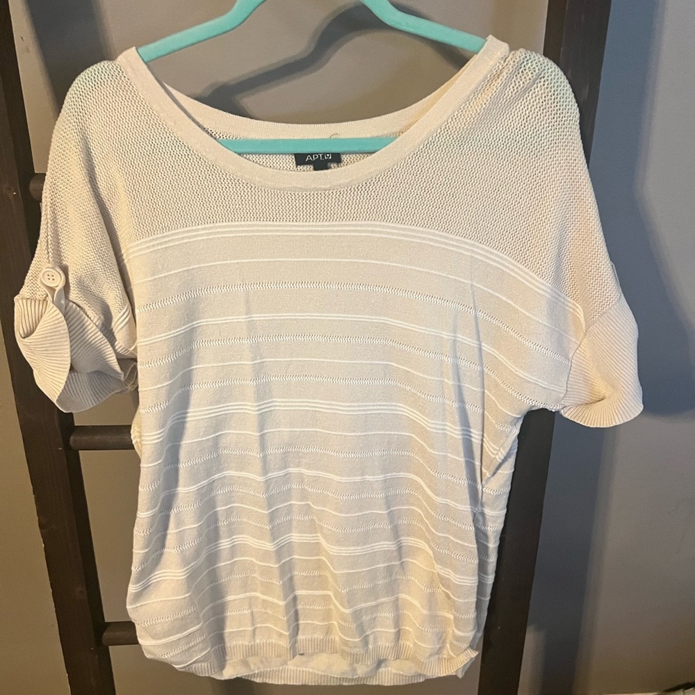 Apt. 9 XL short sleeve sweater